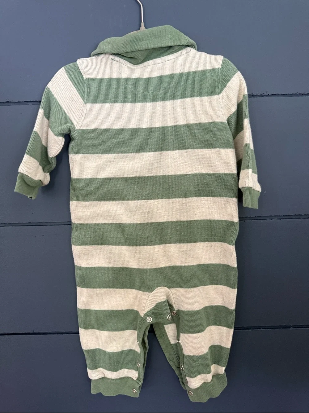 Ralph Lauren cotton striped romper 9 months
